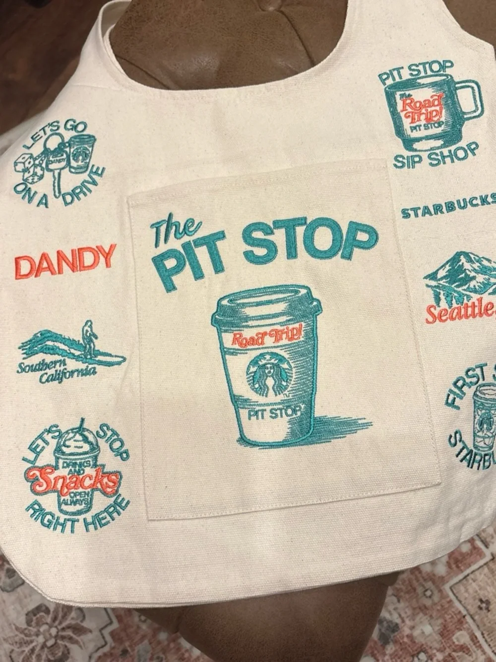 New! Dandy x Starbucks collab tote